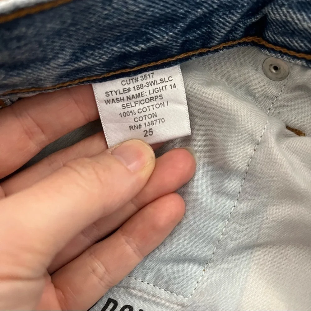 RE/DONE x‎ REVOLVE Low Slung Crop Jeans